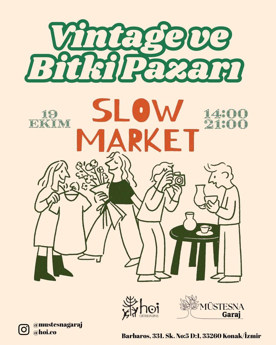 Vintage ve Bitki Pazarı